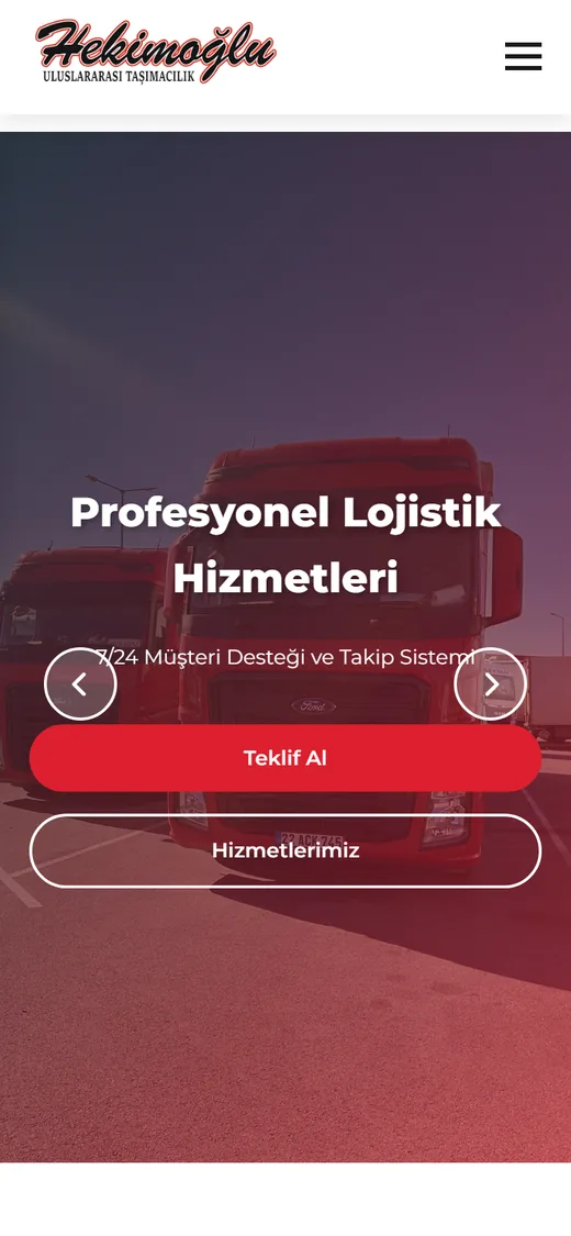 Hekimoğlu Lojistik screenshot