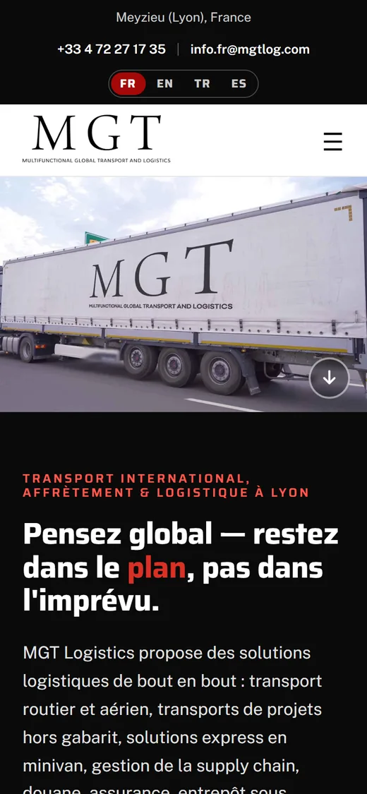 لقطة شاشة من MGT France