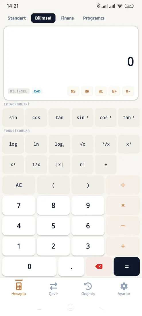 لقطة شاشة من ProCalc Supreme