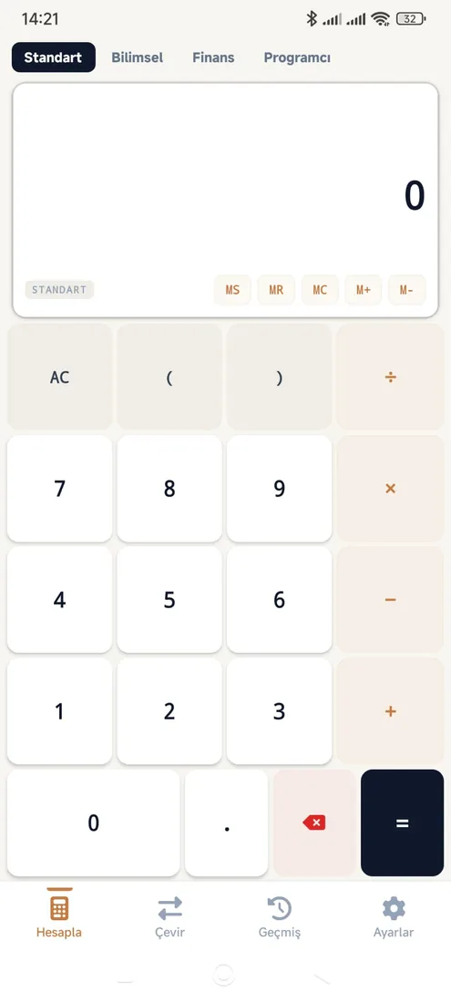 لقطة شاشة من ProCalc Supreme