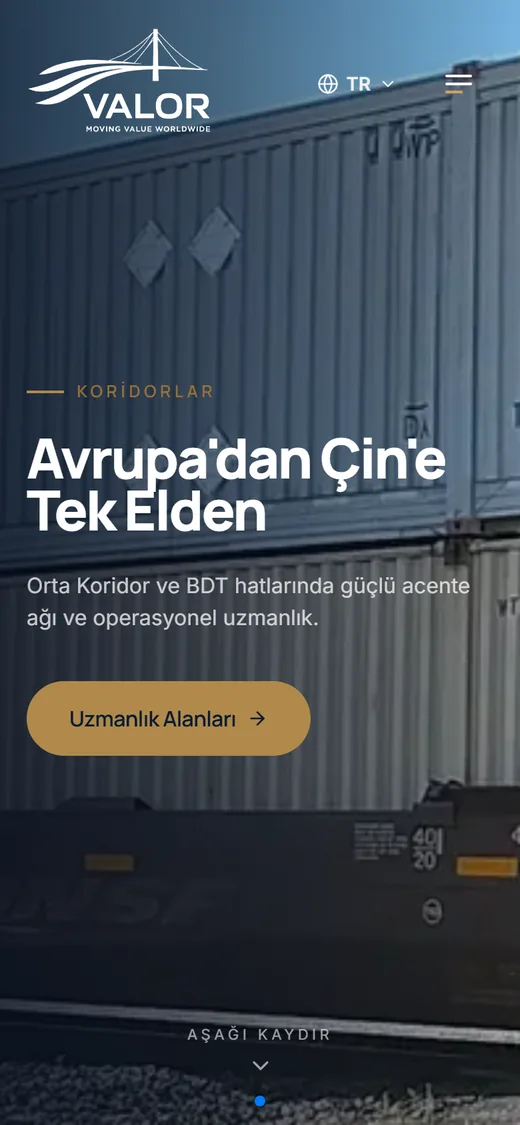 Valor Lojistik screenshot